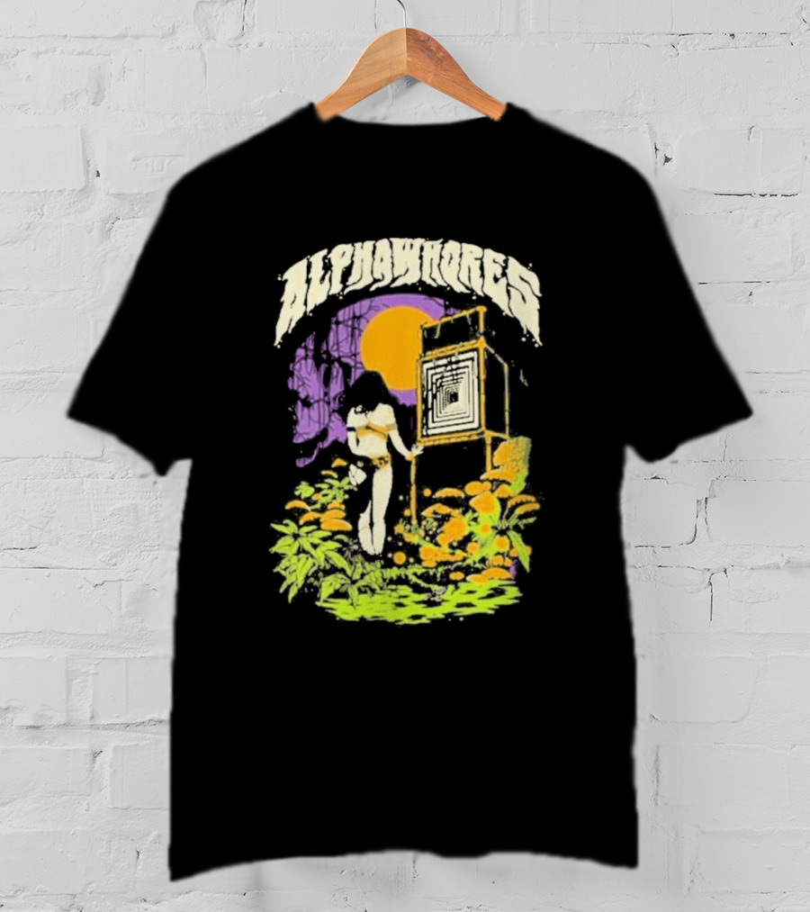 Alphawhores Psychedelic Rock Amplifier Sunflowers Erlebnis T-Shirt