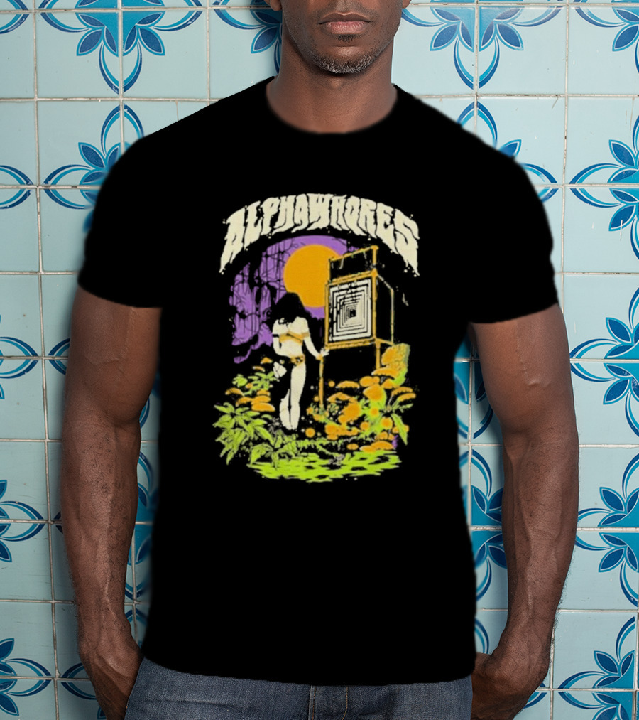 Alphawhores Psychedelic Rock Amplifier Sunflowers Erlebnis T-Shirt