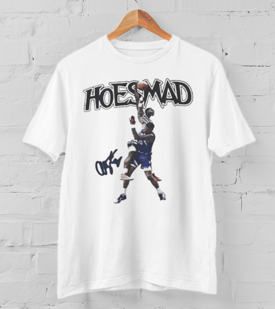Hoes Mad Anthony Edwards Basketball Dunk T-Shirt