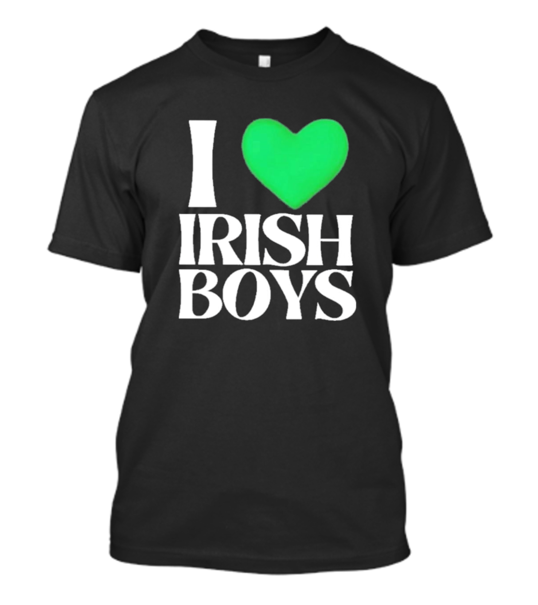 I Heart Irish Boys St. Patrick's Day Love T-Shirt