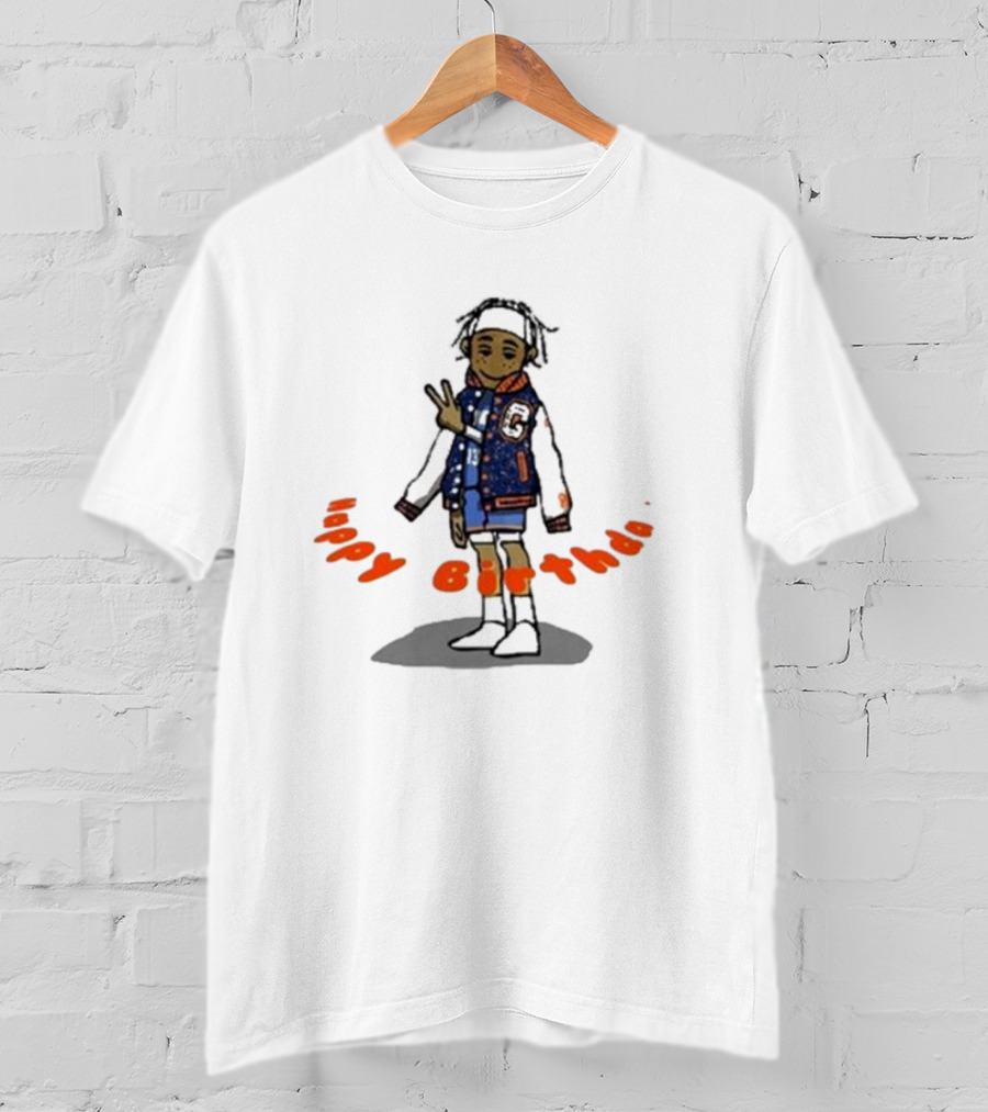 Cason Wallace Happy Birthday Peace Sign T-Shirt