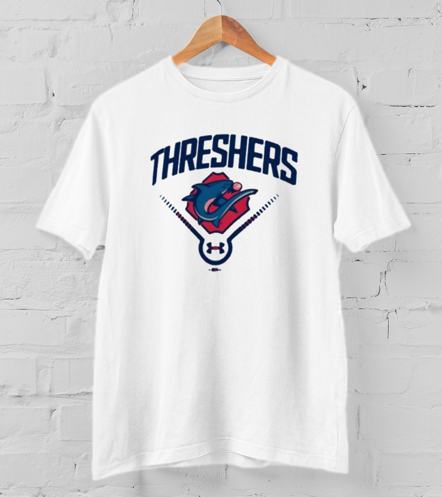Threshers Under Armour Youth Tech Baseball T-Shirt