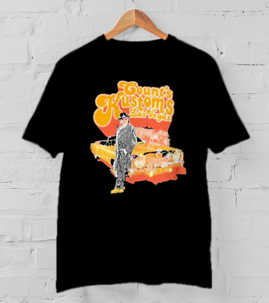 Count’s Kustoms Superfly Cadillac Eldorado Las Vegas Strip T-Shirt