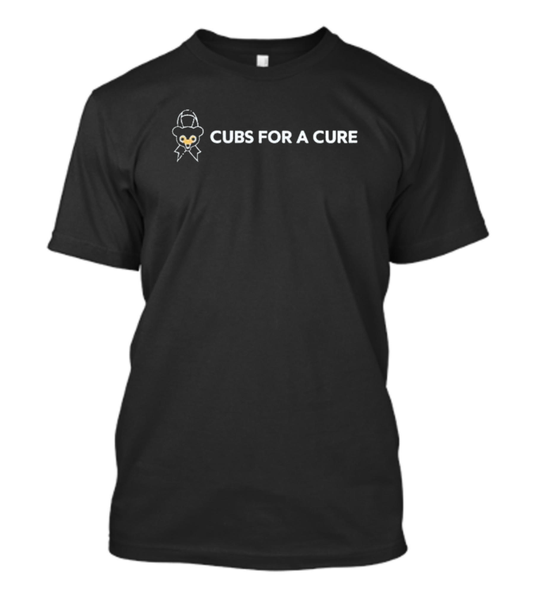 Cubs For A Cure Support For Cubs Baseball Team T-Shirt