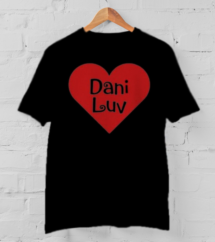 Dani Luv Heart Red T-Shirt