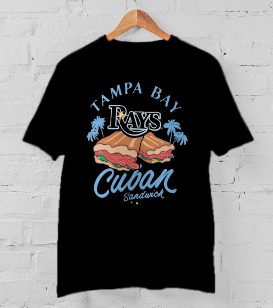 Tampa Bay Rays Cuban Sandwich T-Shirt