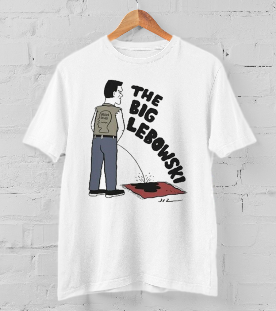 The Big Lebowski Brain Dead Sweater Rug Scene T-Shirt