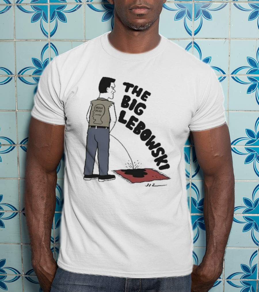 The Big Lebowski Brain Dead Sweater Rug Scene T-Shirt