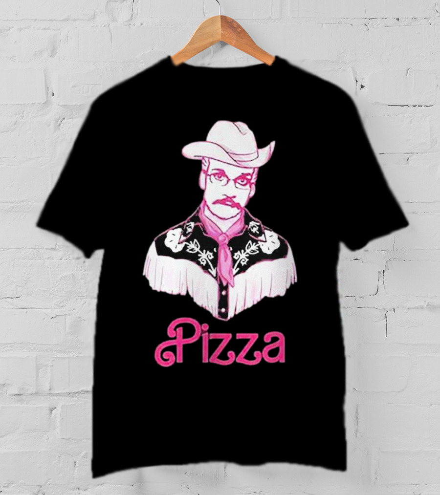 John Green He's Just Cowboy Pizza T-Shirt