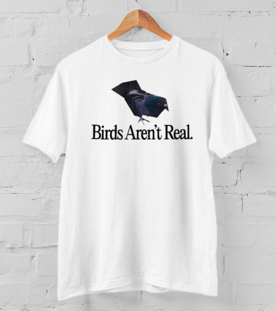 Birds Aren’t Real Pigeon Image T-Shirt