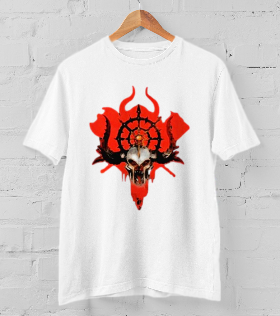 Slaves To Darkness Ravagers Skull And Chaos T-Shirt