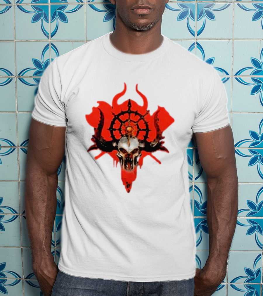 Slaves To Darkness Ravagers Skull And Chaos T-Shirt