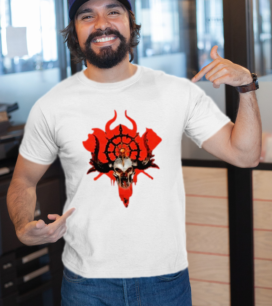 Slaves To Darkness Ravagers Skull And Chaos T-Shirt