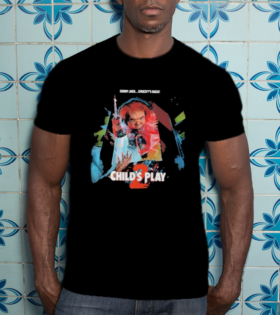 Sorry Jack Chucky’s Back Child’s Play 2 Horror T-Shirt