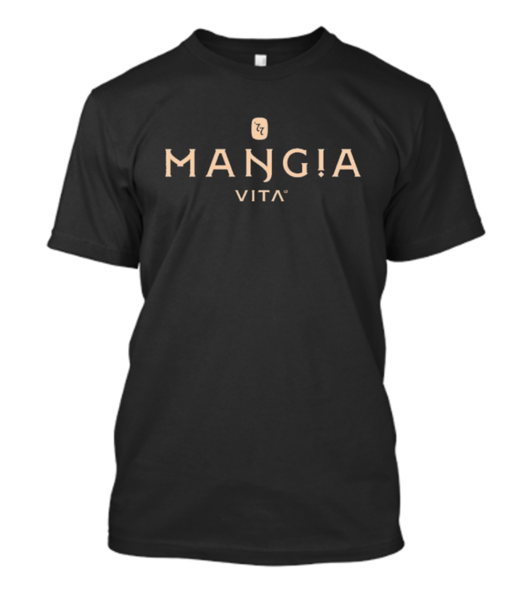 MANGIA VITA 77 Iconic Emblem T-Shirt