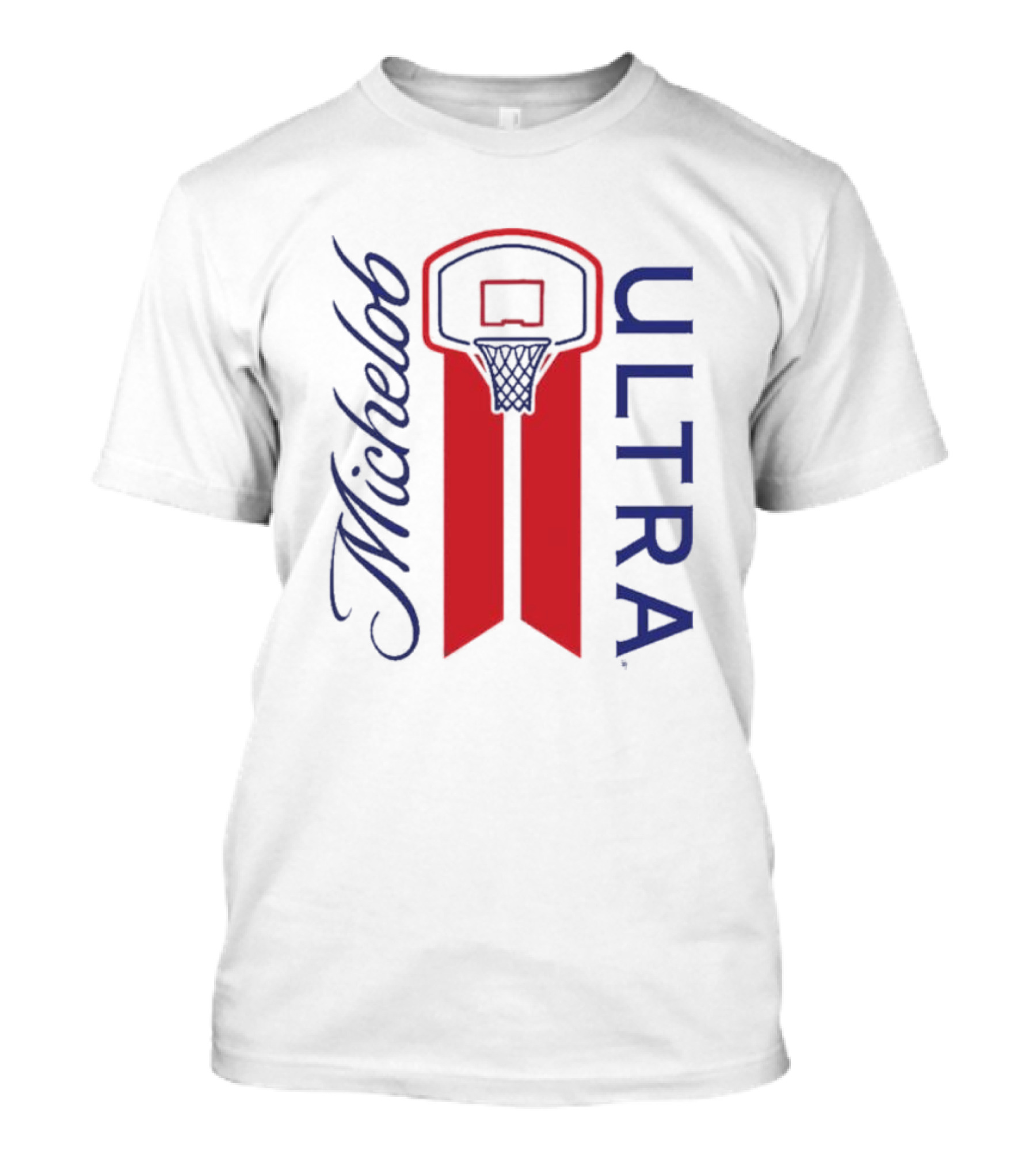 Michelob Ultra Basketball Hoop T-Shirt