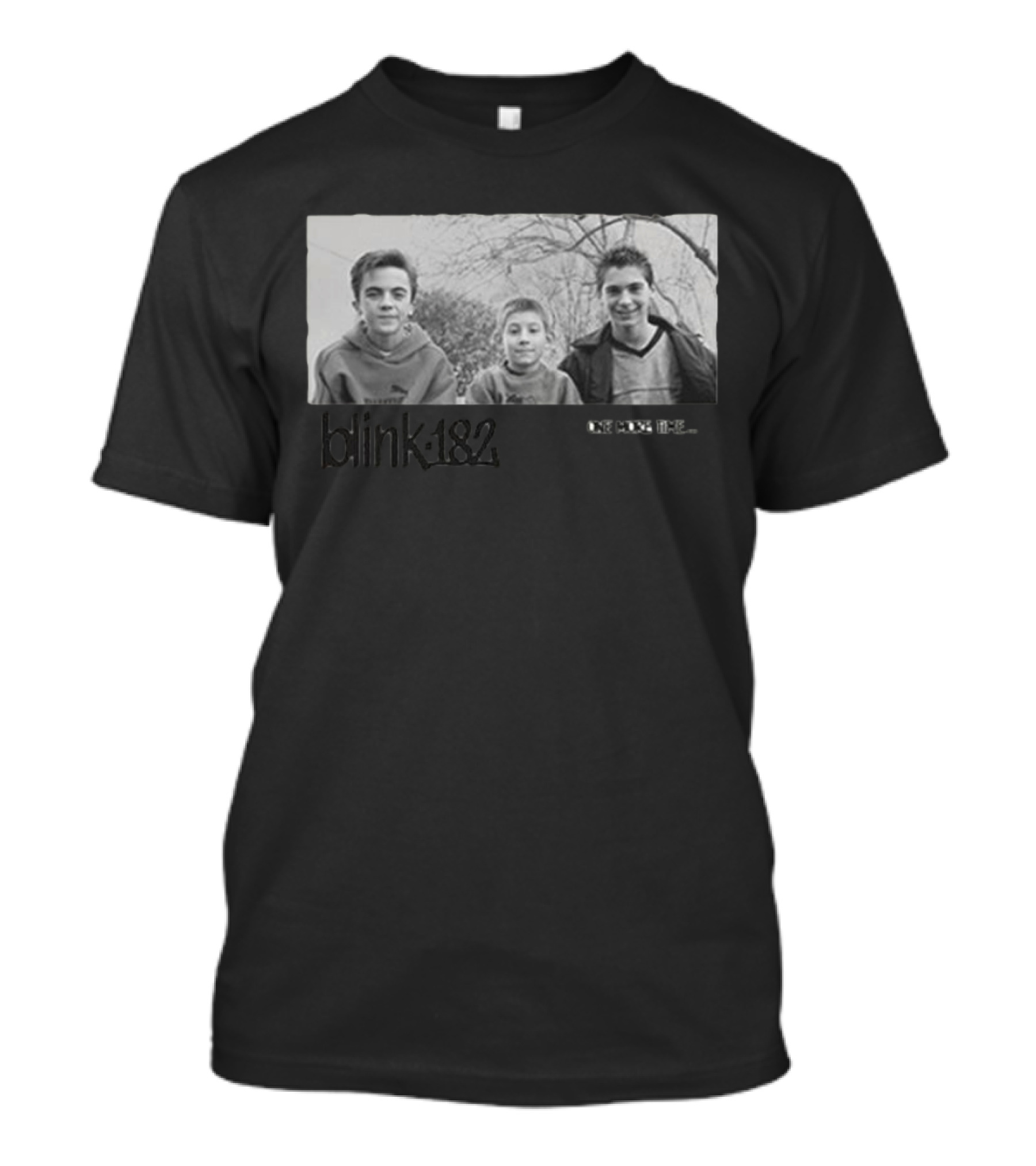 Blink-182 One More Time Album Cover Childhood Photo T-Shirt
