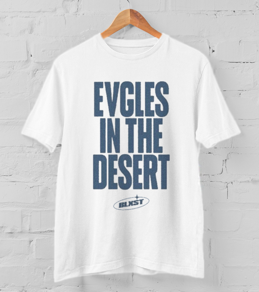 Blxst Evgles In The Desert Denim T-Shirt