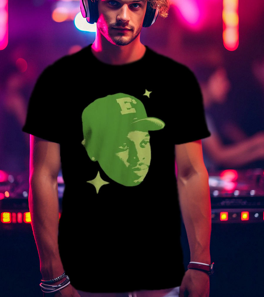 Blxst Green Face E Logo Cap T-Shirt