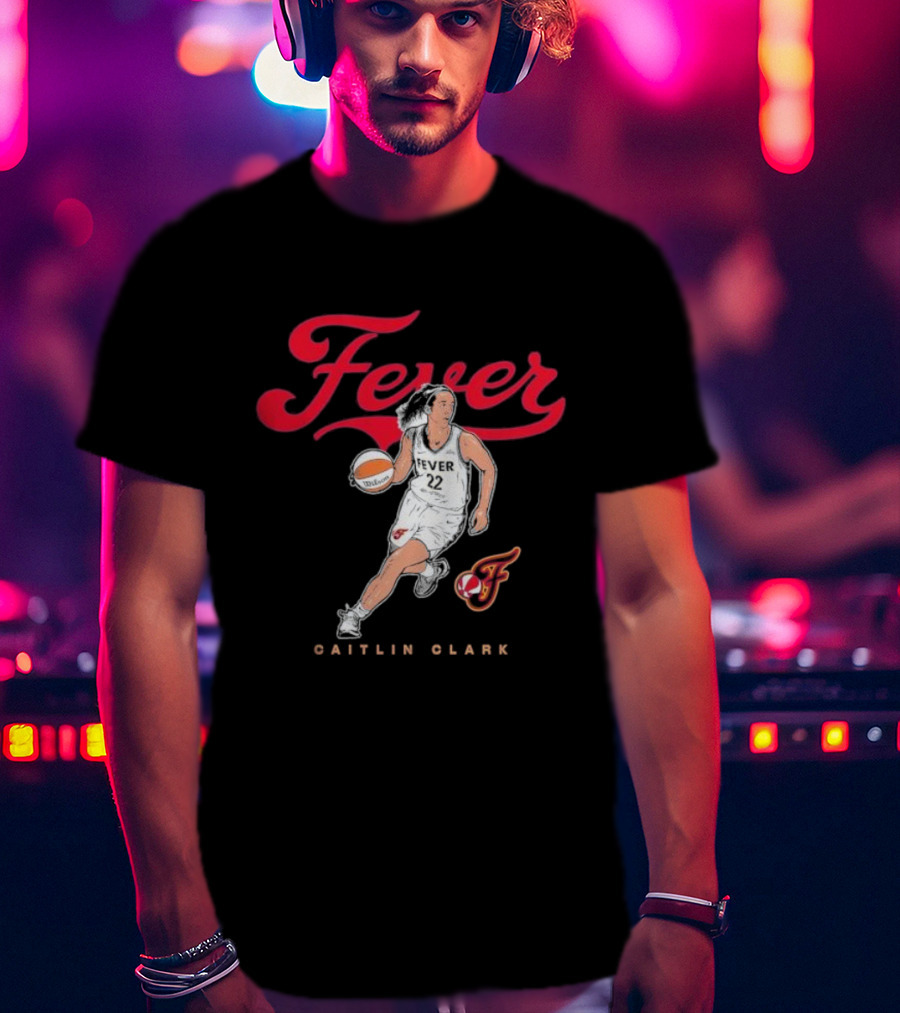 Fever Caitlin Clark Indiana Fever Motion T-Shirt