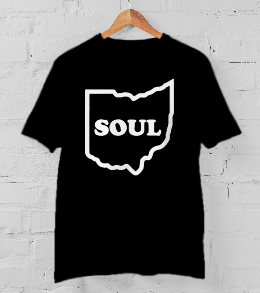 Colemine Records Ohio Soul In State Outline T-Shirt