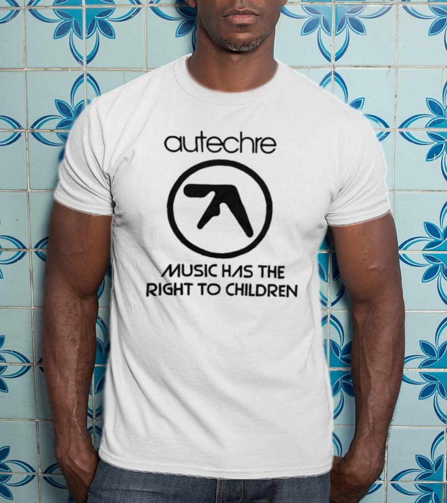 Autechre Aphex Twin Music Has The Right To Children Circle Logo T-Shirt