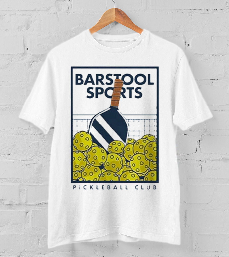 Pickleball Club Paddle And Balls T-Shirt