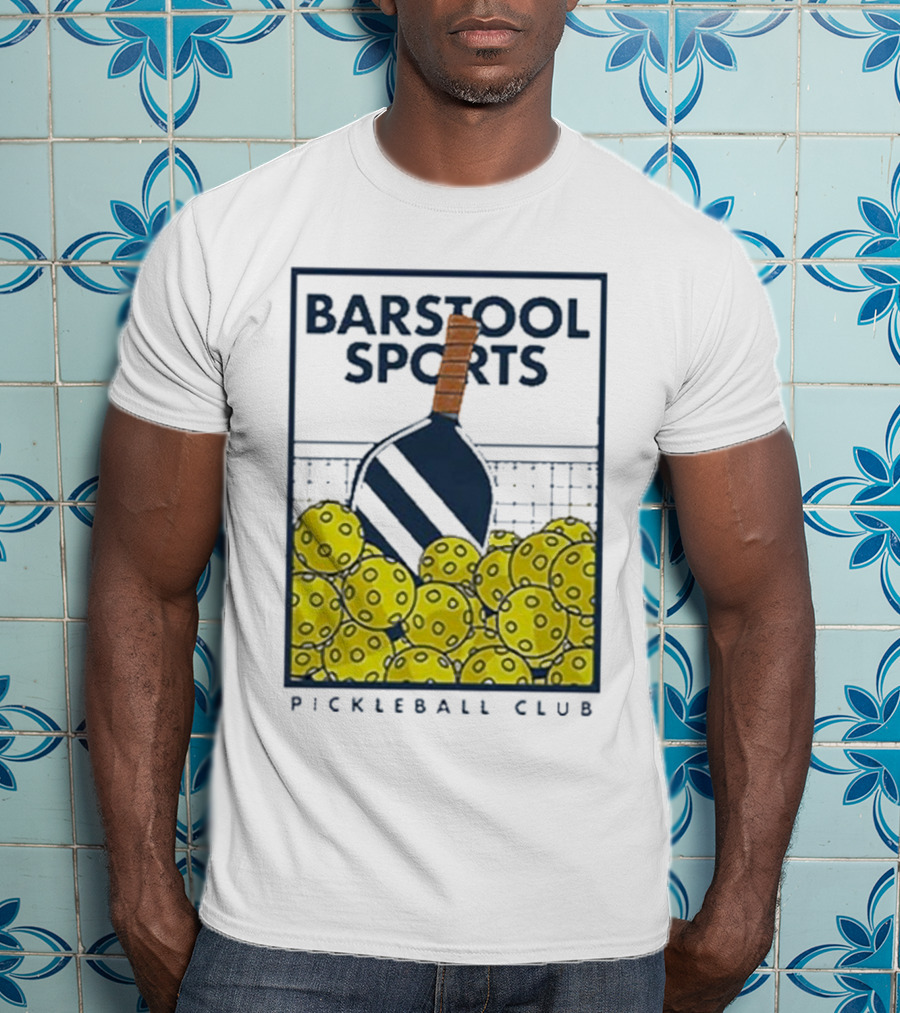 Pickleball Club Paddle And Balls T-Shirt