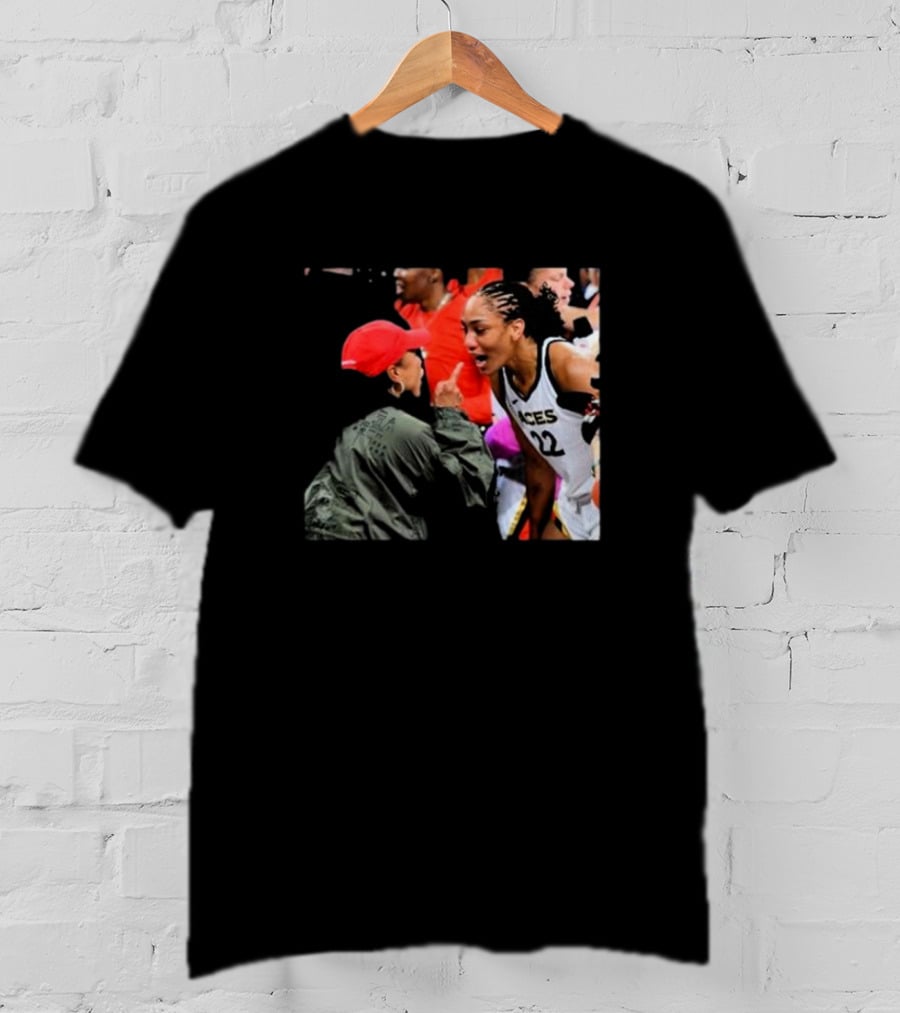 A’ja Wilson Dawn Staley Las Vegas Aces And Anxiety T-Shirt