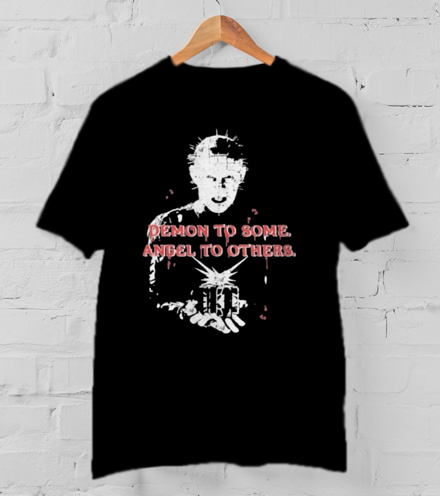 Demon To Some Angel To Others Hellraiser Puzzle Box T-Shirt