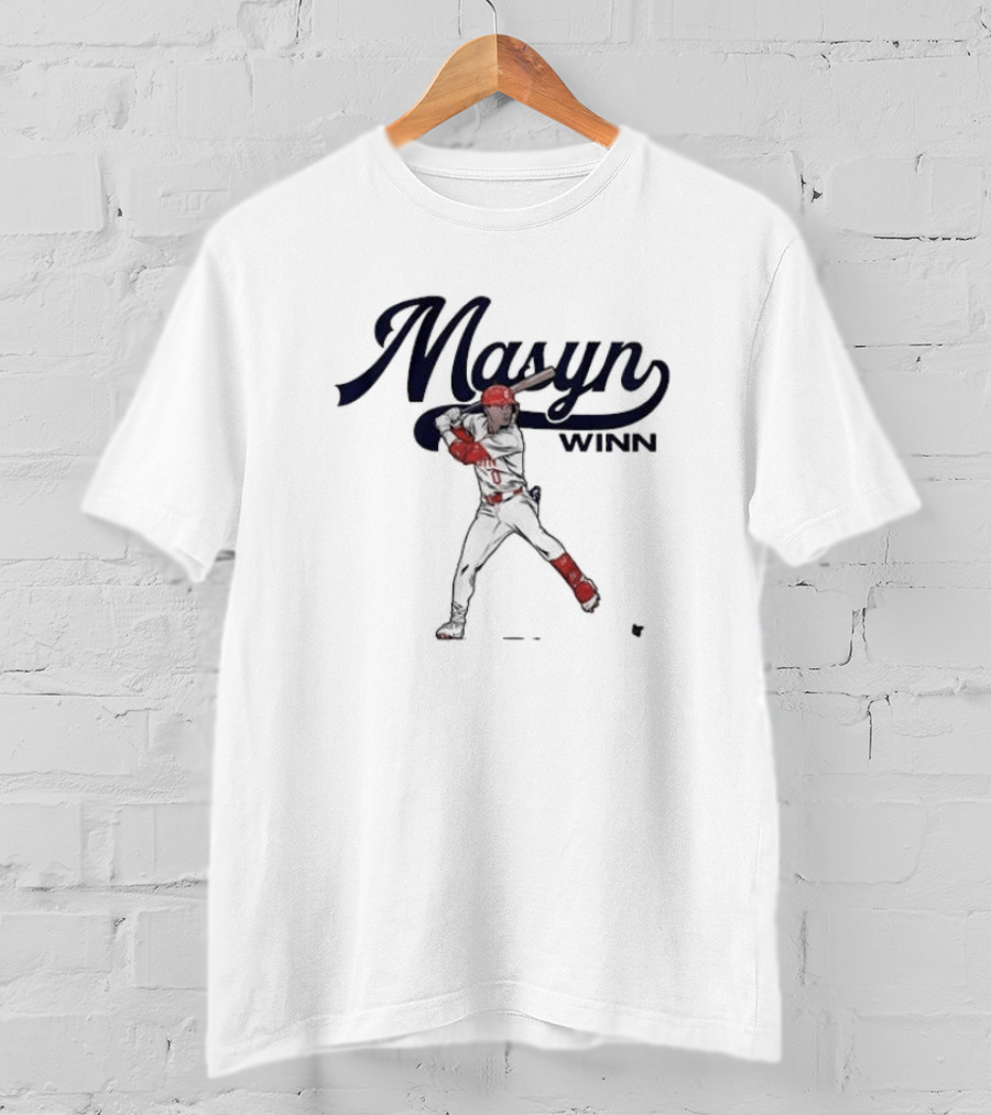 Masyn Winn Baseball Swing T-Shirt