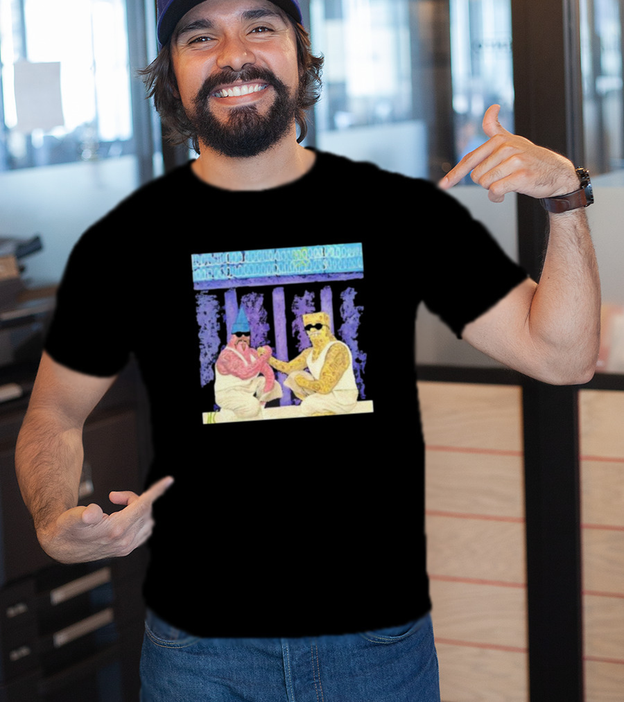 Mi Riqueza Ariel Camacho Greek Style Illustrative Scene T-Shirt