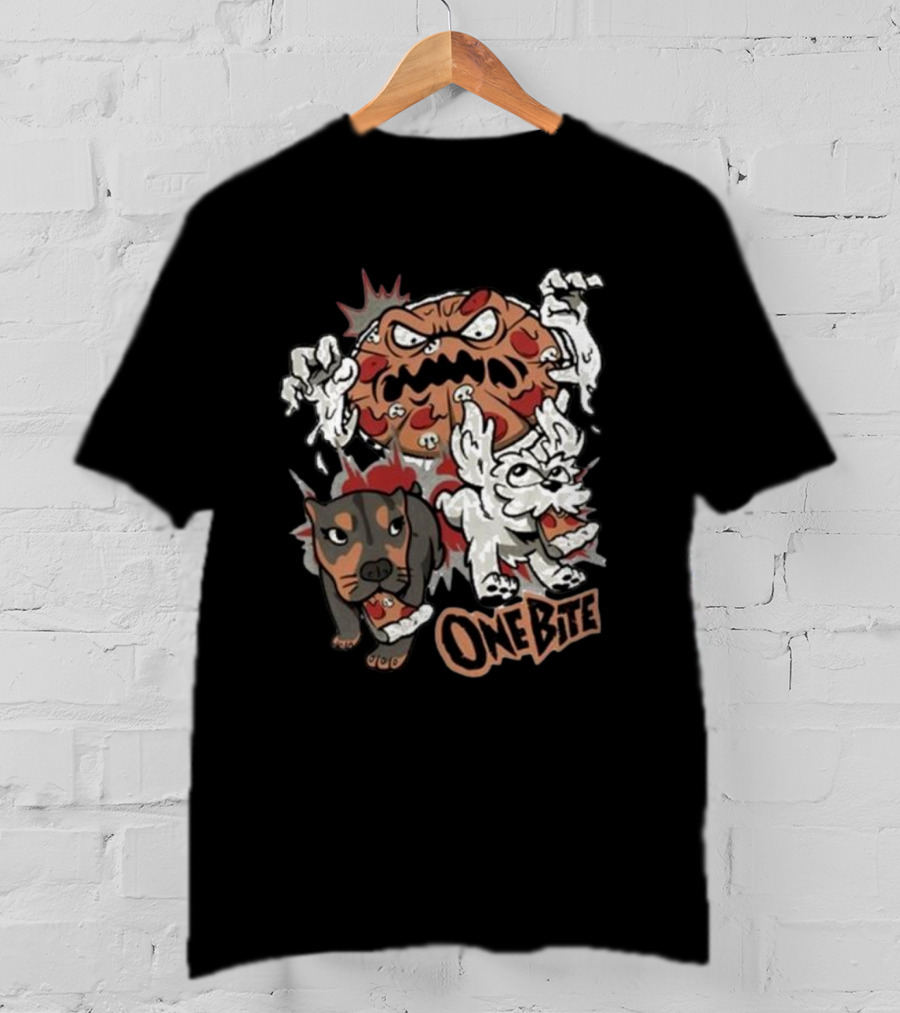 Miss Peaches X Bodoggos Fierce Pizza One Bite Chase T-Shirt