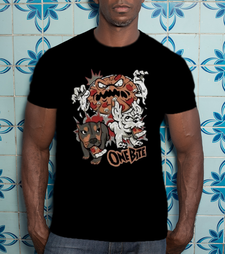 Miss Peaches X Bodoggos Fierce Pizza One Bite Chase T-Shirt