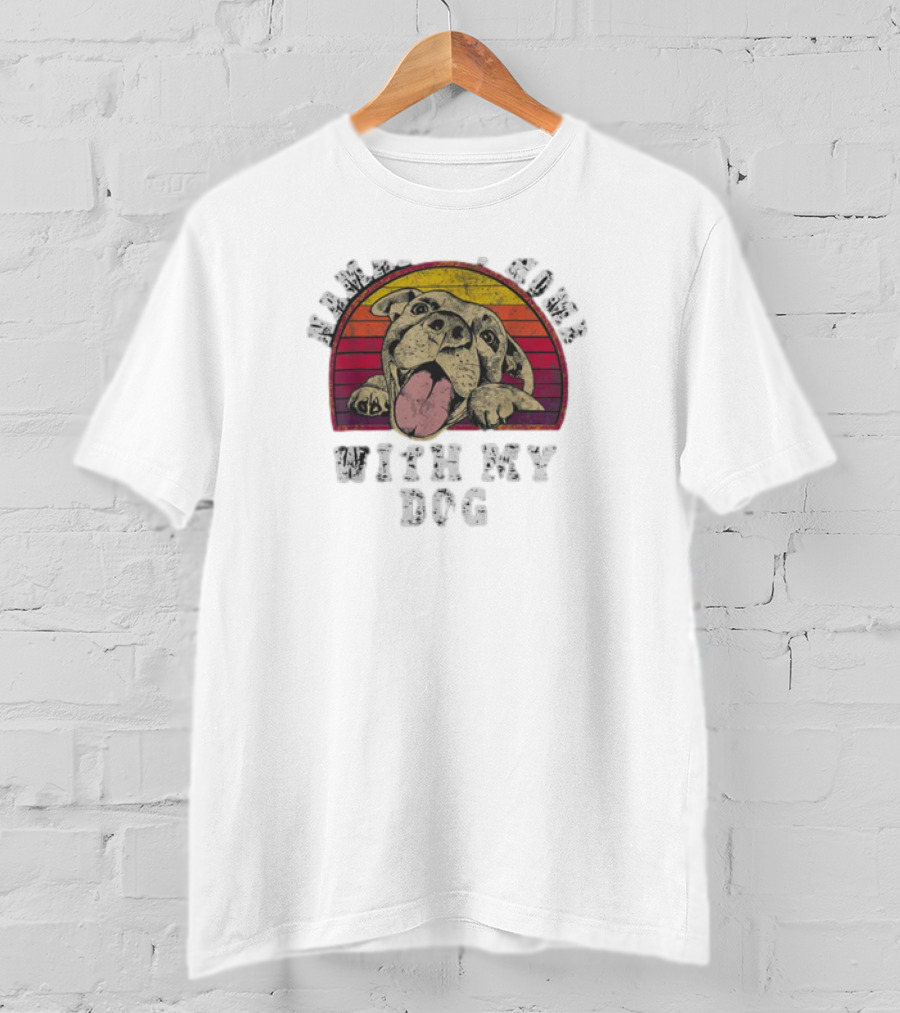 Namast'ay Home With My Dog T-Shirt