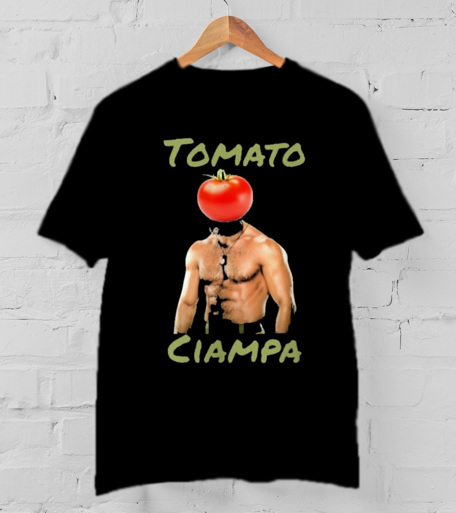 Tomato Ciampa Man Head Bodybuilder T-Shirt