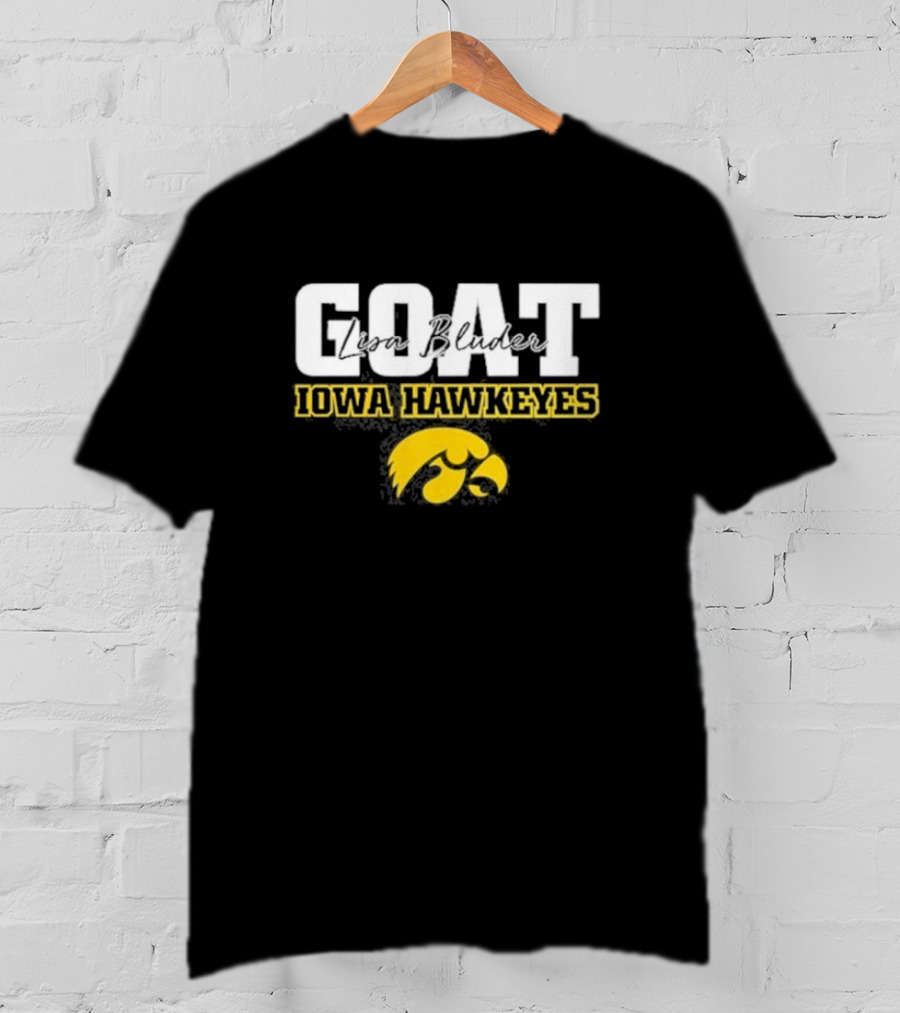 GOAT Lisa Bluder Iowa Hawkeyes T-Shirt