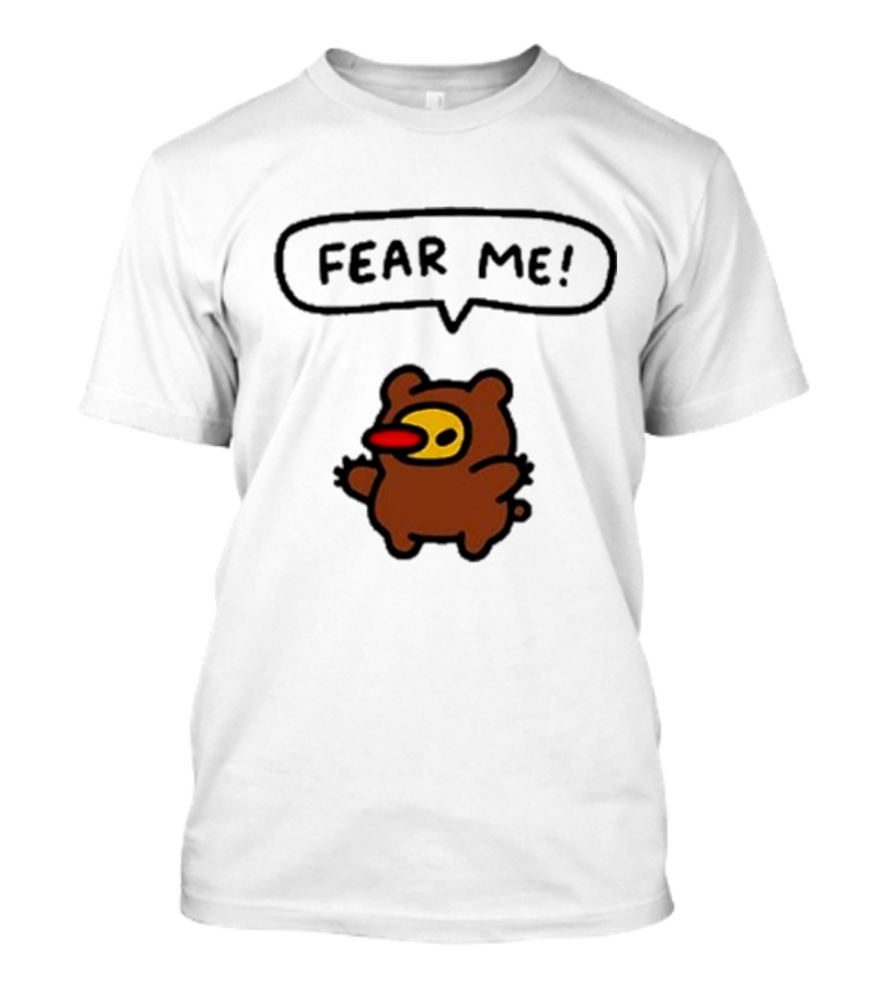 Fear Me Greb Comics Cartoon Character T-Shirt