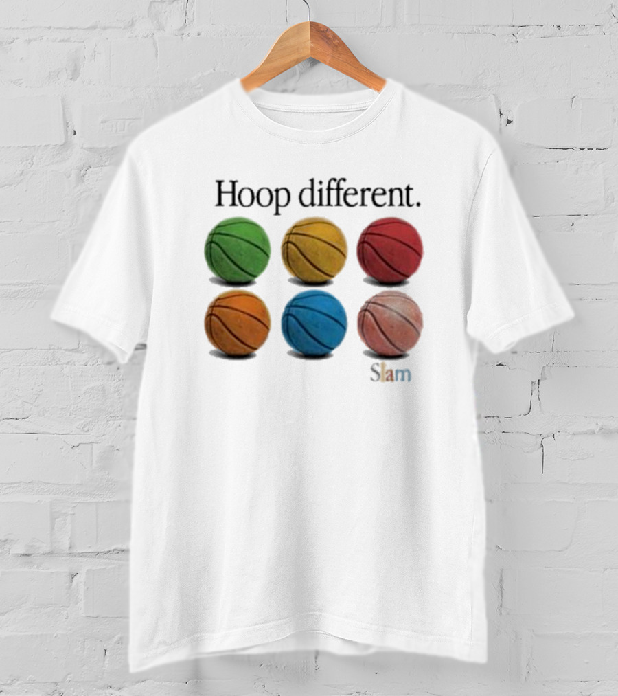Kate Martin Hoop Different Slam Basketball Multicolor Balls T-Shirt