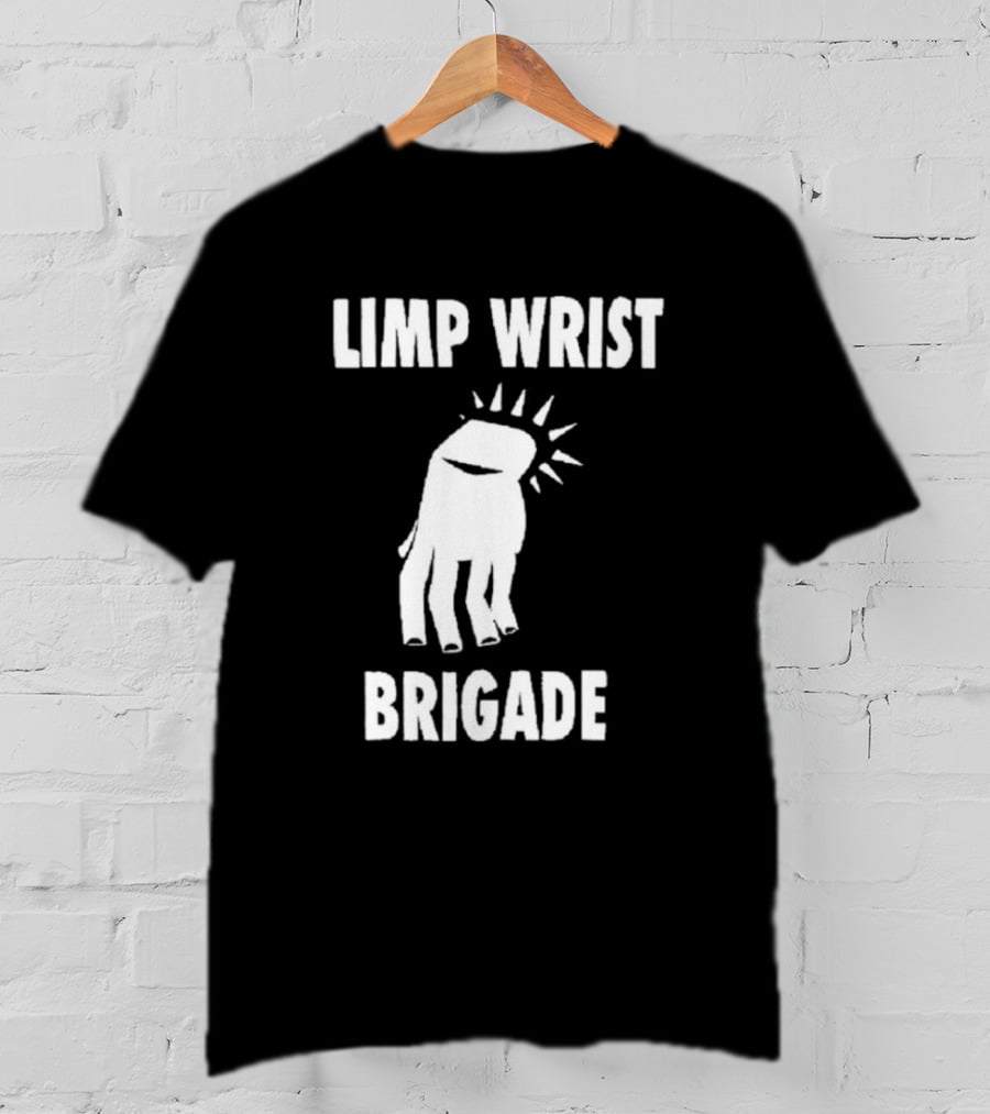 Limp Wrist Brigade Sunshine Clenched Fist T-Shirt