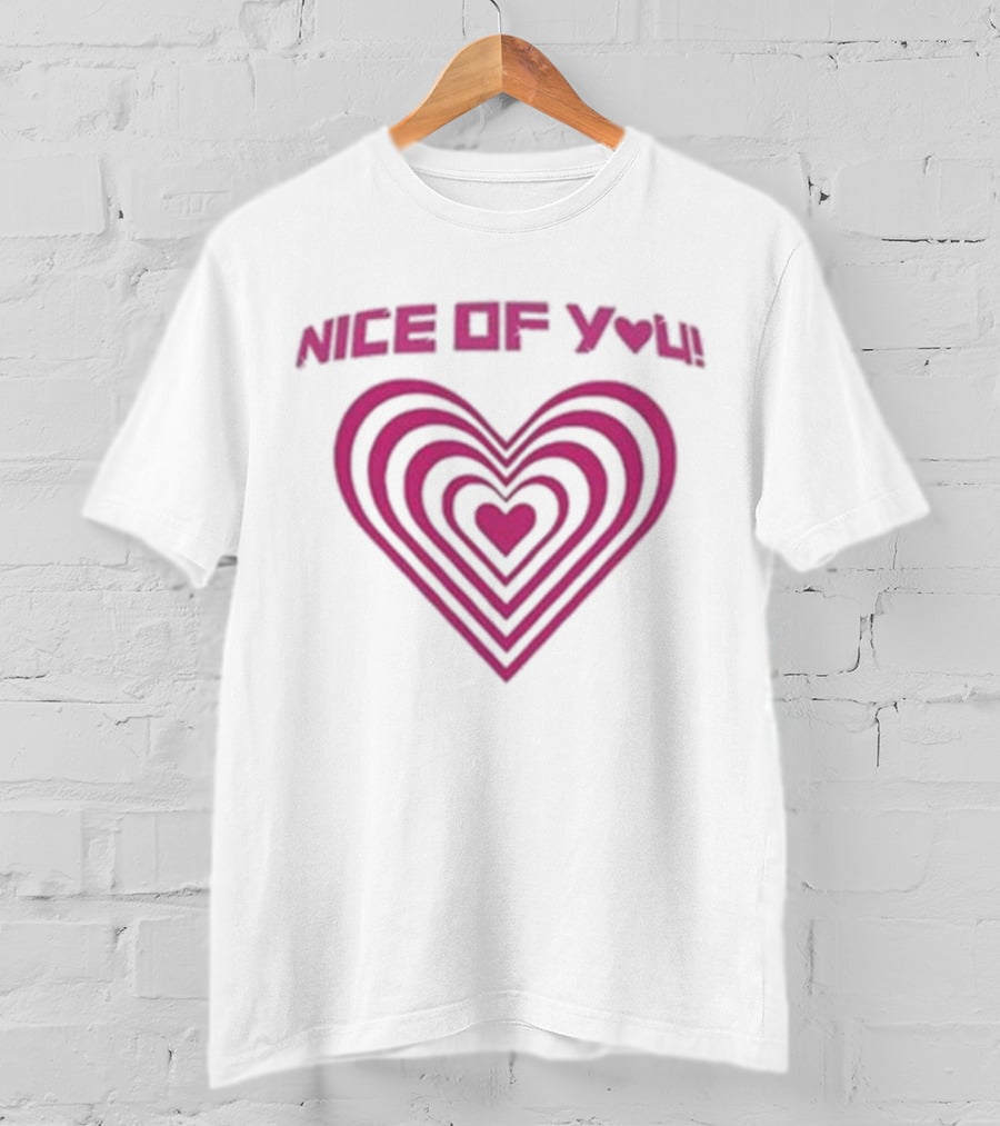 Nice Of You Katrina Stuart Heart T-Shirt