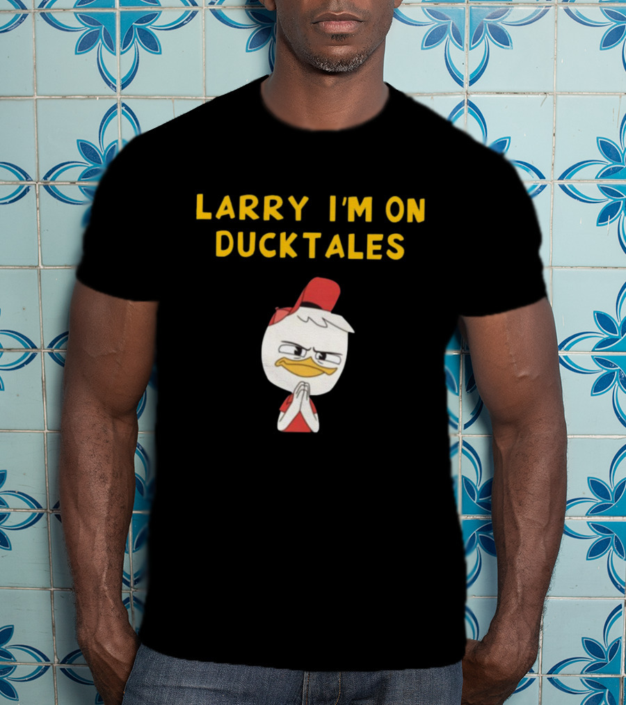 LARRY I'M ON DUCKTALES DUCK IN RED HAT T-Shirt