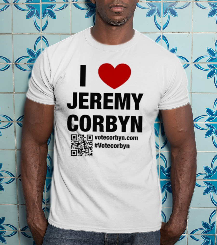 I Love Jeremy Corbyn VoteCorbyn.com #VoteCorbyn T-Shirt