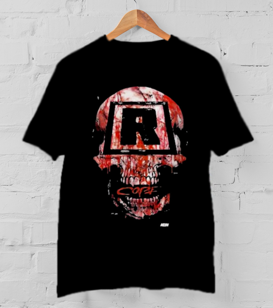 R Rated Copeland AEW Blood Skull T-Shirt