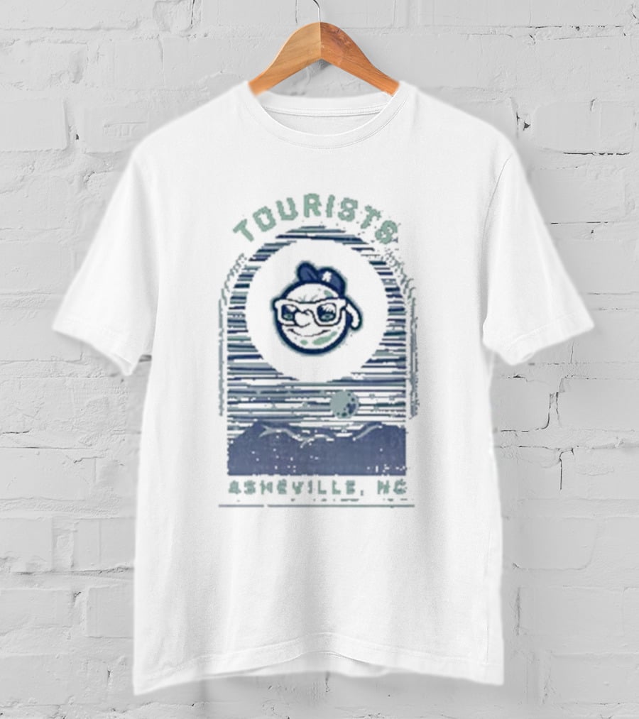 Tourists Skyline Asheville NC T-Shirt