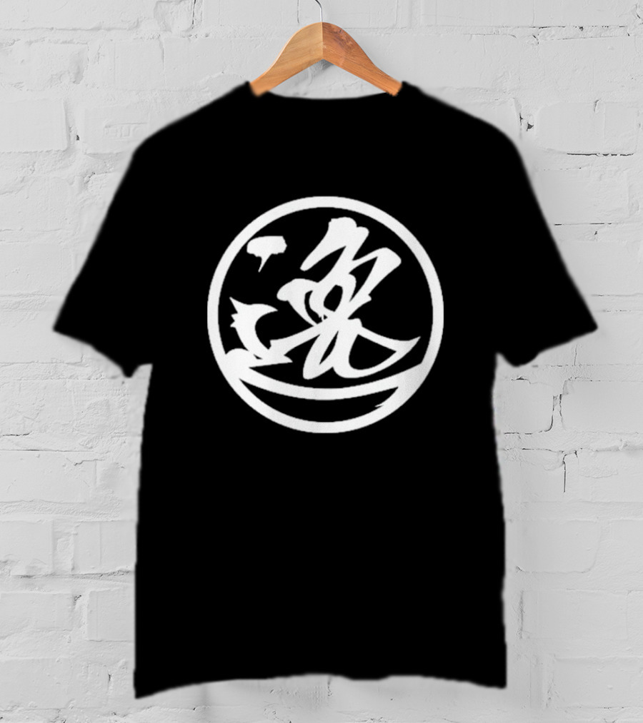 Hiroshi Tanahashi GO ACE Kanji Symbol Circle T-Shirt