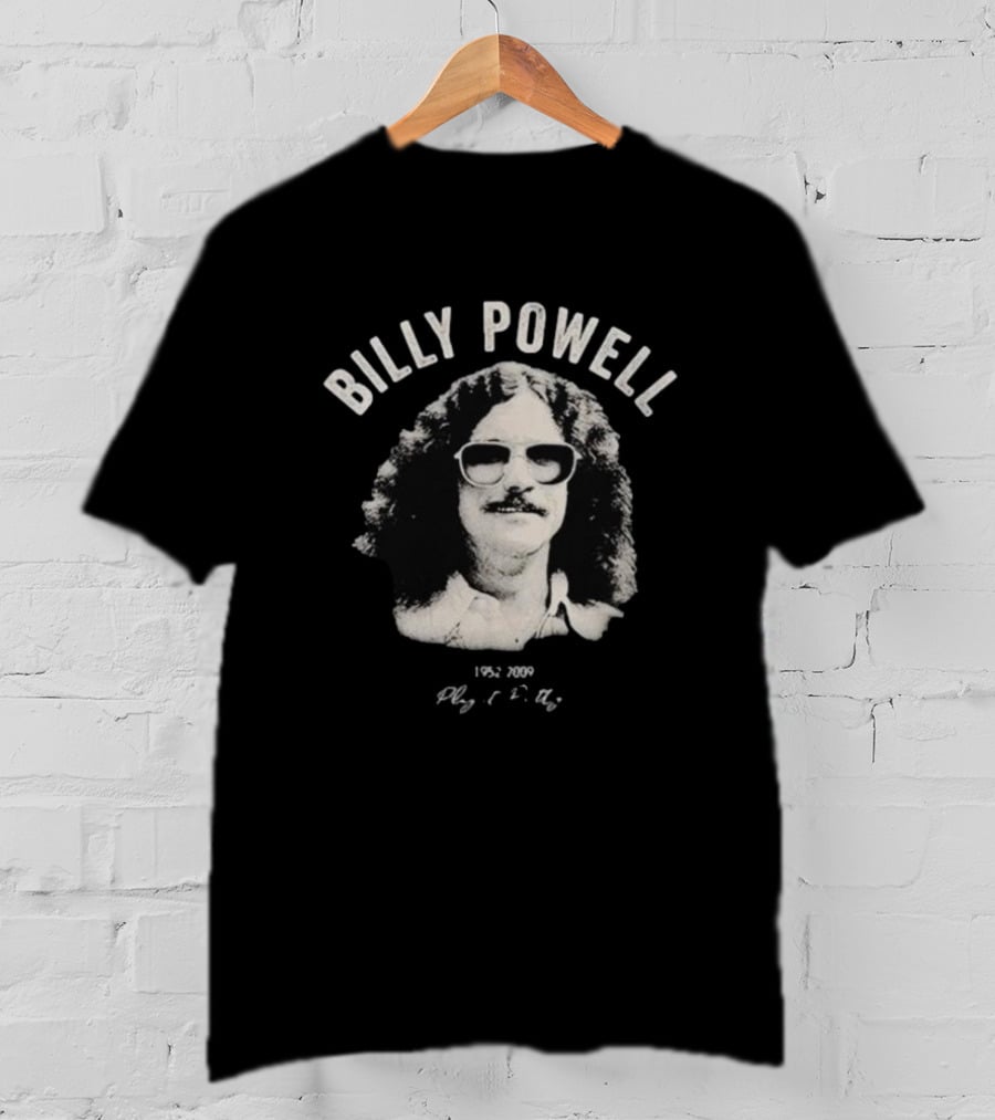 Lynyrd Skynyrd Billy Powell 1952 2009 Retro T-Shirt