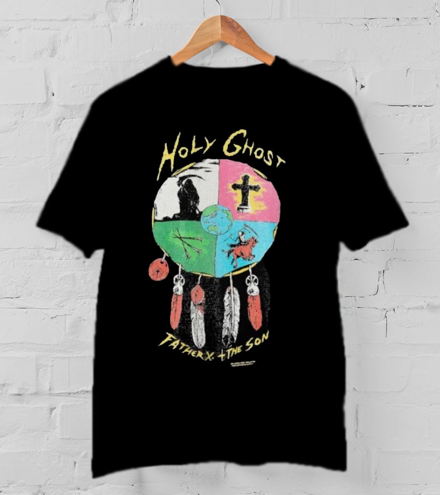 Holy Ghost Father X The Son Dreamcatcher Iconography T-Shirt