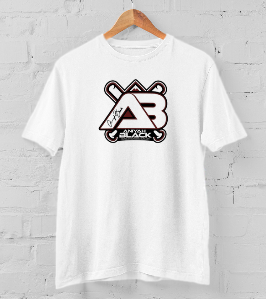 NIL Merch AB Hockey Sticks Aniyah Black T-Shirt
