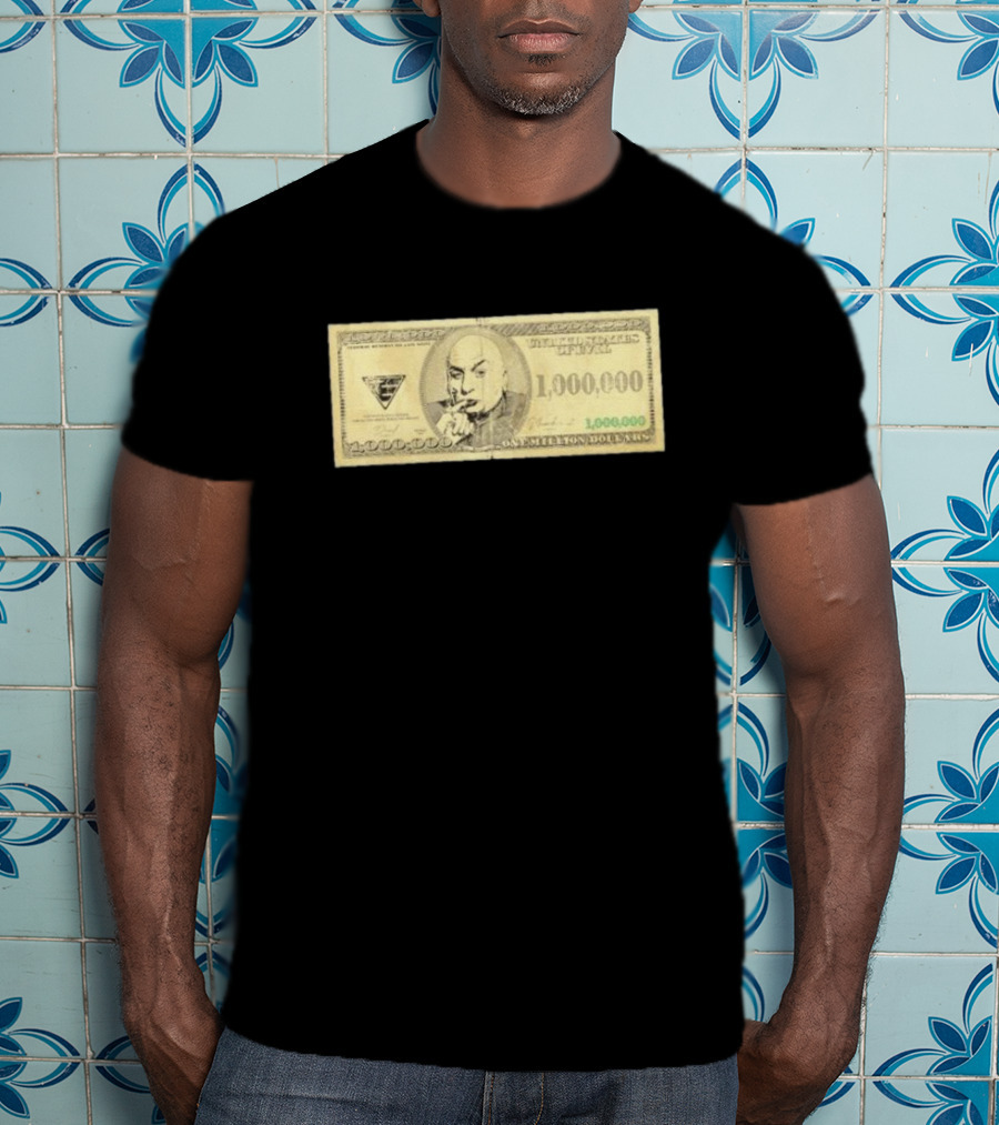 One Million Dollars Meme Money Funny Parody Bill T-Shirt